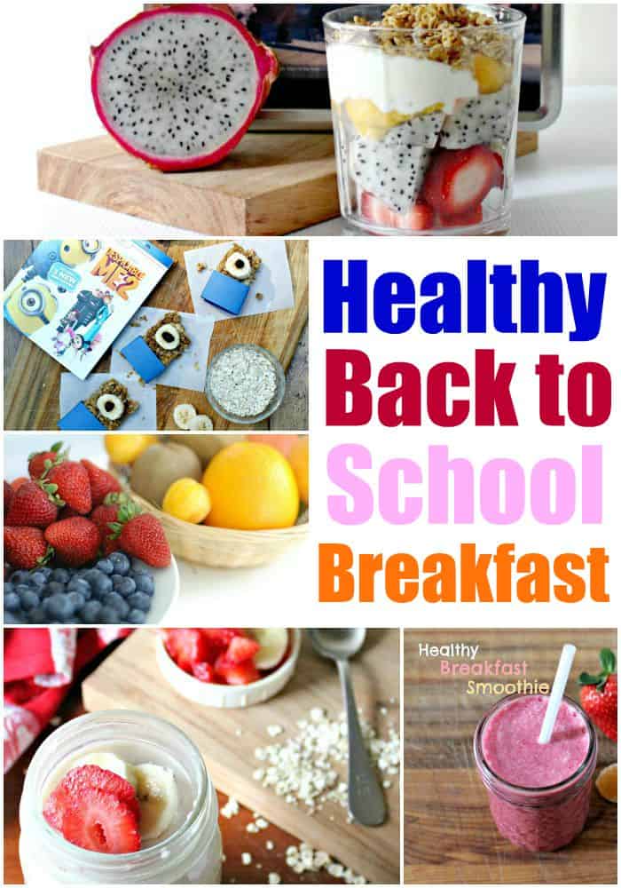 Breakfast ideas that are healthy for back to school