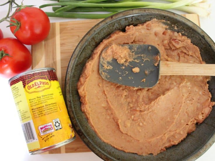 Warm Taco Dip with Refried Beans Recipe