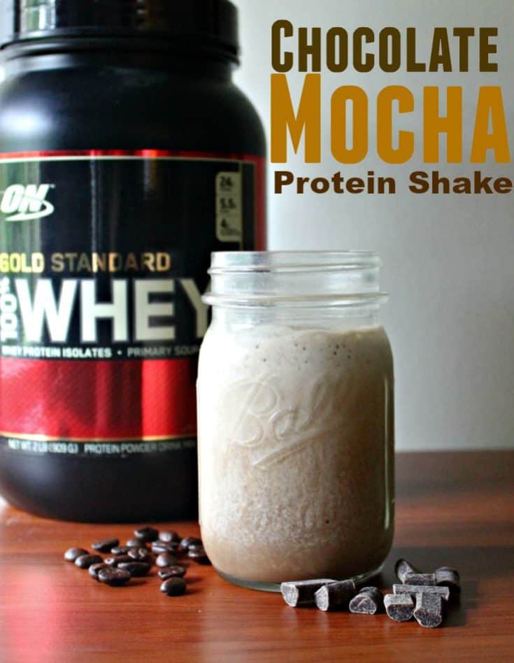 Chocolate Mocha Protein Shake Recipe