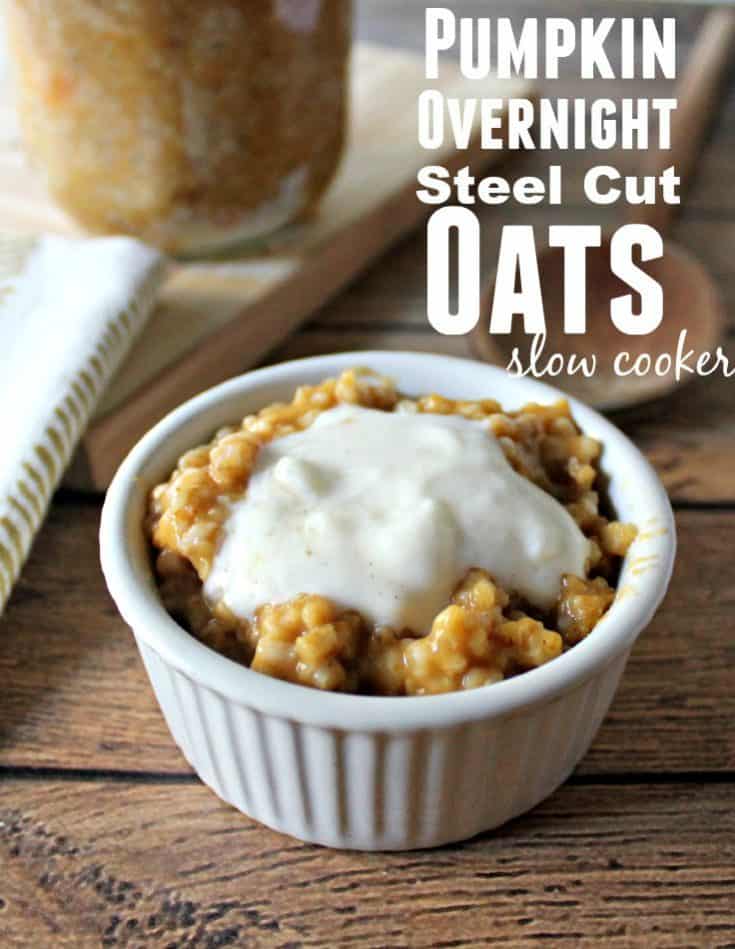Pumpkin overnight oats