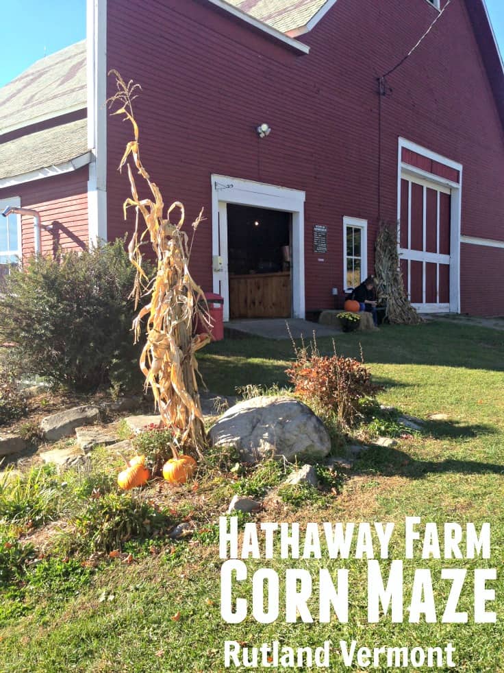 Hathaway Farm Corn Maze Rutland Vermont