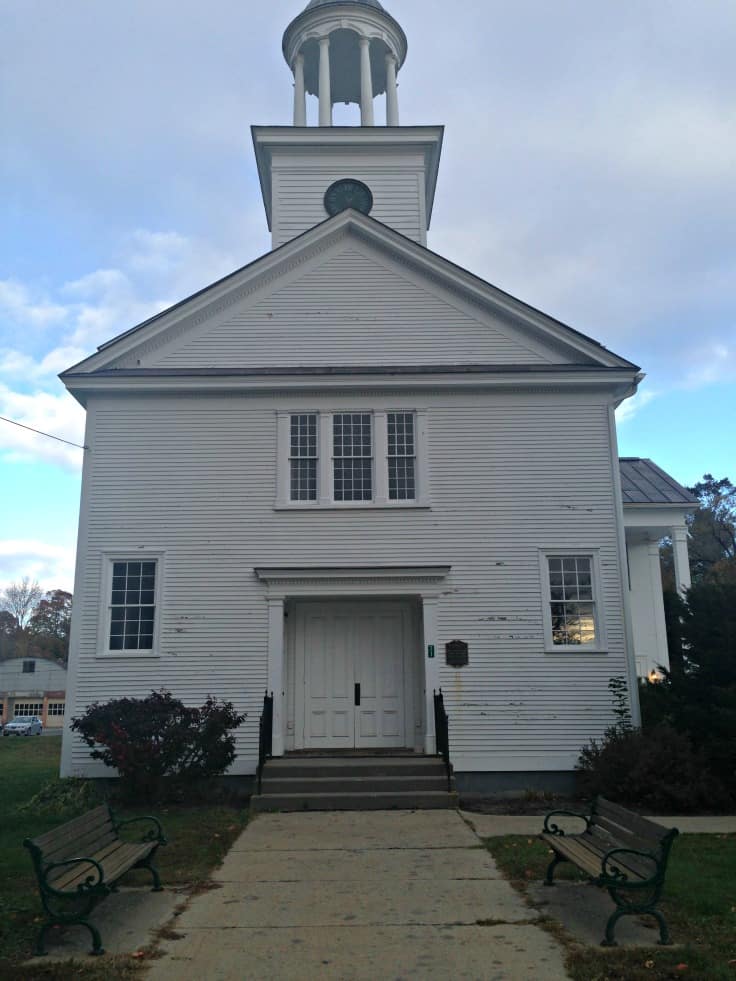 Haunted places in Castleton Vermont - Old Chapel