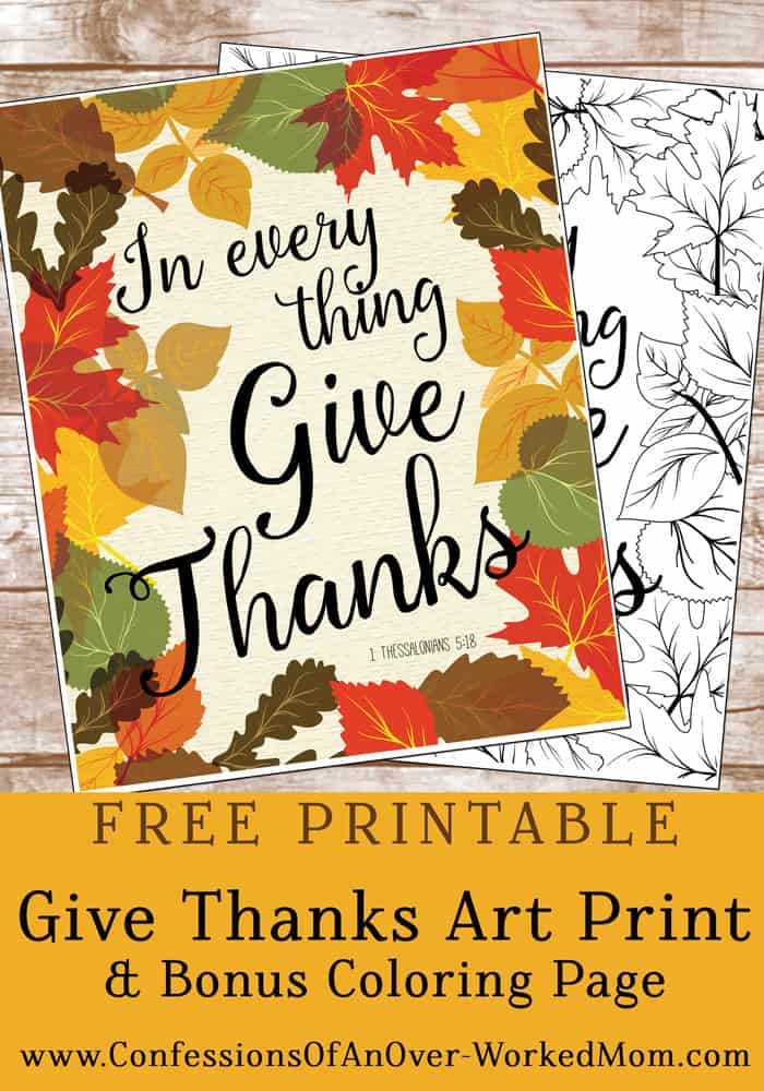 Free Thanksgiving Printable and Coloring Page #thanksgiving #thanksgivingprintable