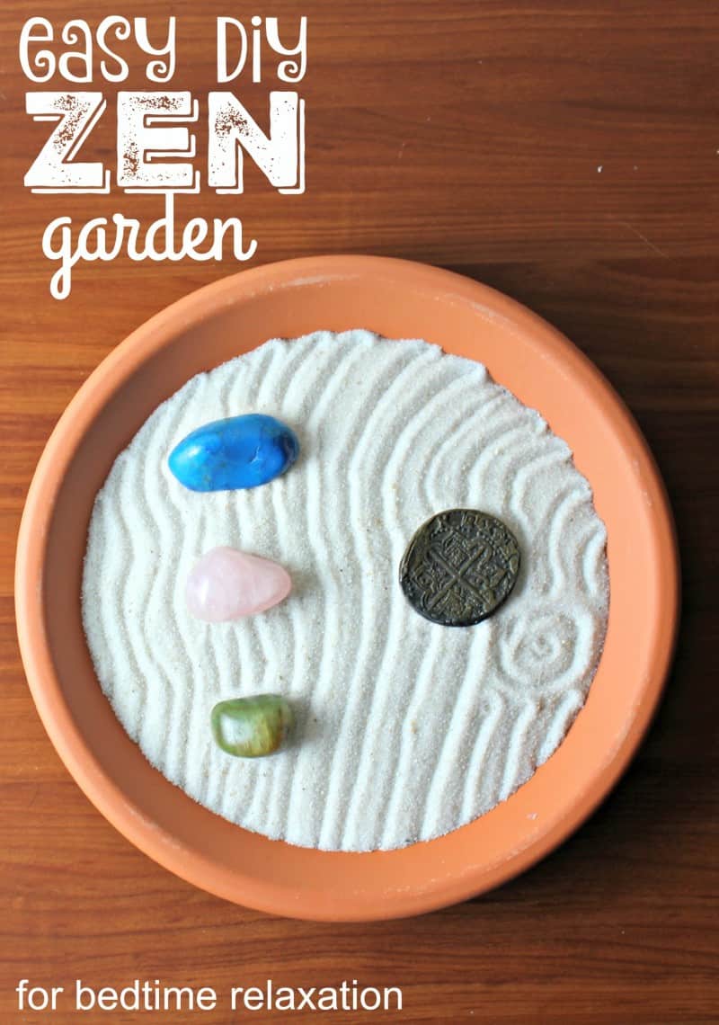 DIY Zen Garden for Bedtime Relaxation