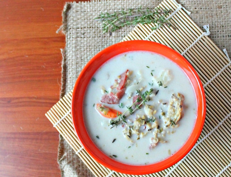 Easy paleo clam chowder recipe in 30 minutes