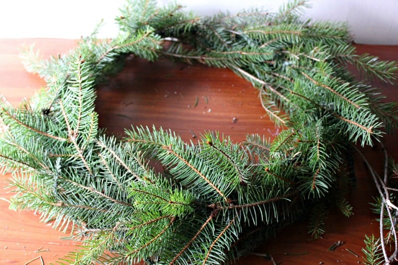 Easy tips for a natural Christmas wreath