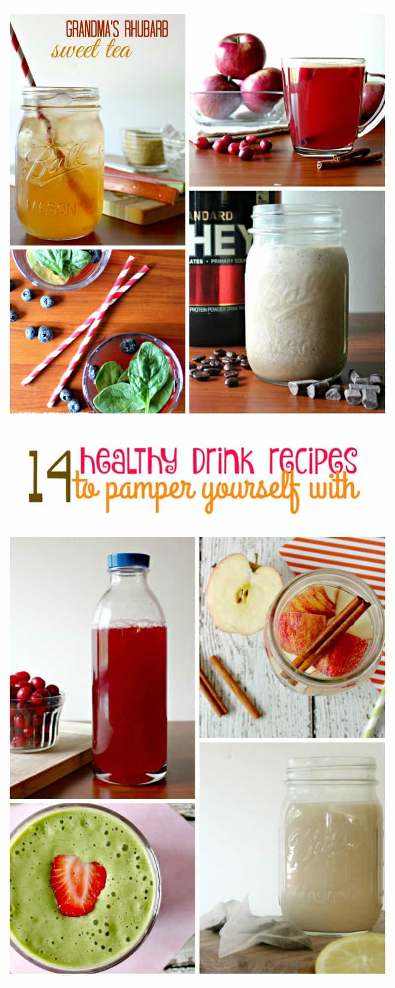 14 healthy drink recipes to pamper yourself with