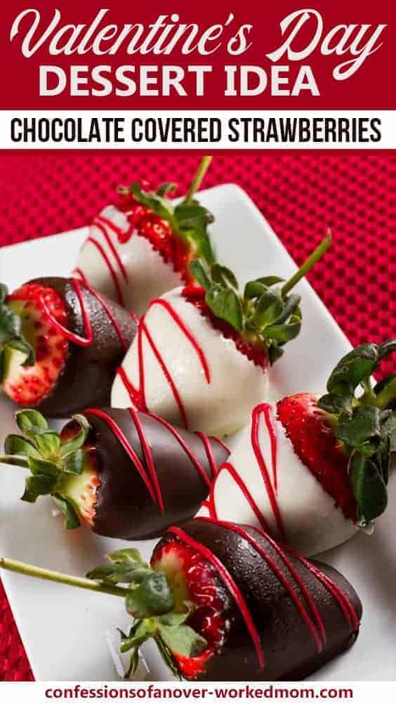 Valentine's Day Dessert Idea: Chocolate Covered Strawberries