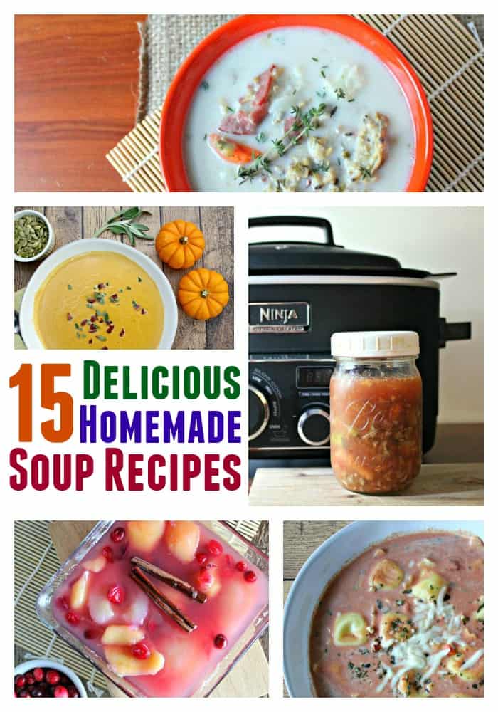15 Delicious Easy Homemade Soups to Warm You Up
