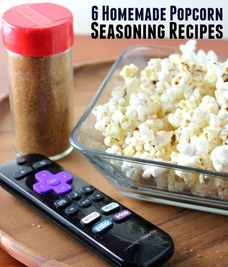 6 Delicious Popcorn Seasonings You Need to Make