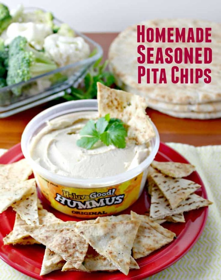 5 Best Healthy Foods to Enjoy With Hummus & Homemade Seasoned Pita Chips recipe
