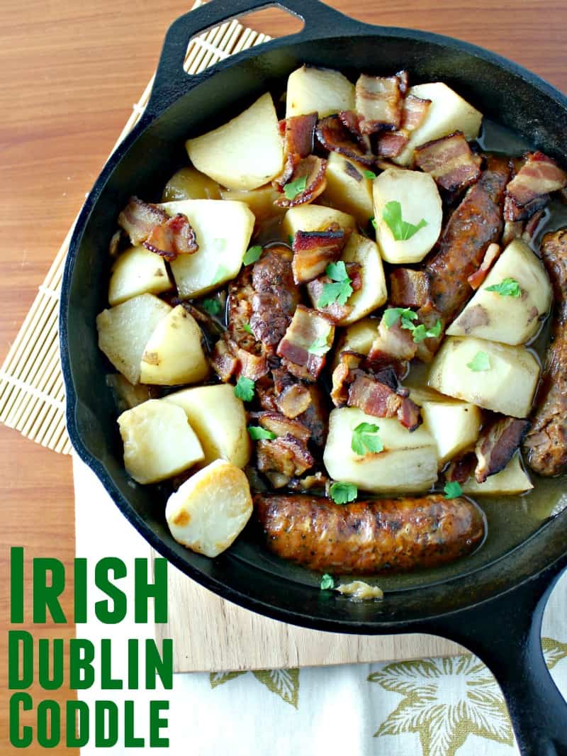 You will love this Irish Dublin Coddle recipe! It's a favorite national dish of Ireland. Try this easy Irish diner recipe tonight.
