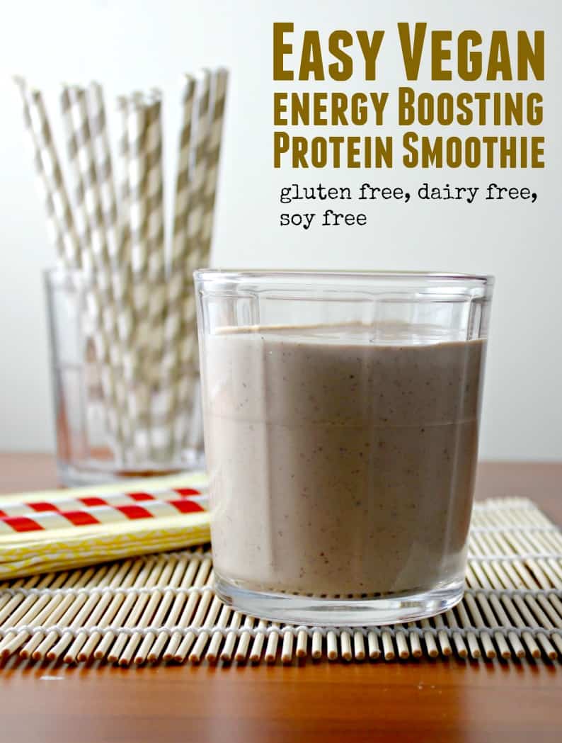 Vegan Energy Boosting Smoothie & how to set health goals you can really achieve