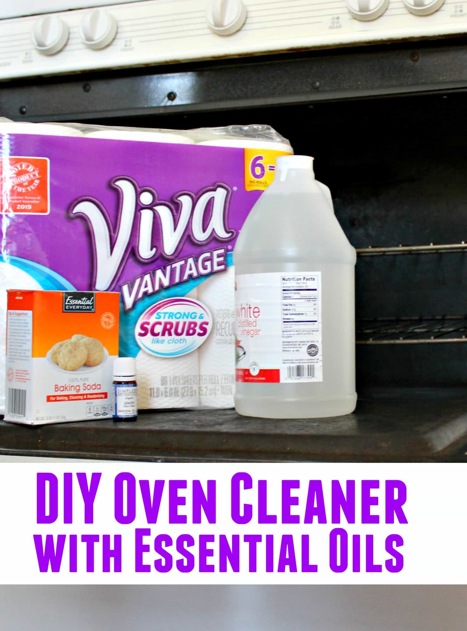 How to Clean Your Kitchen Fast With Essential Oils & DIY Oven Cleaner