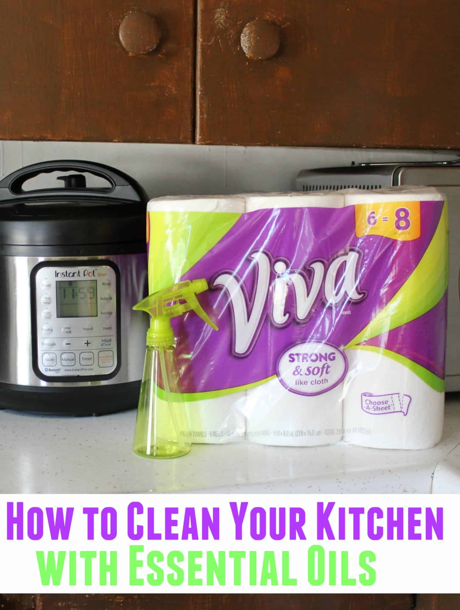 How to Clean Your Kitchen Fast With Essential Oils
