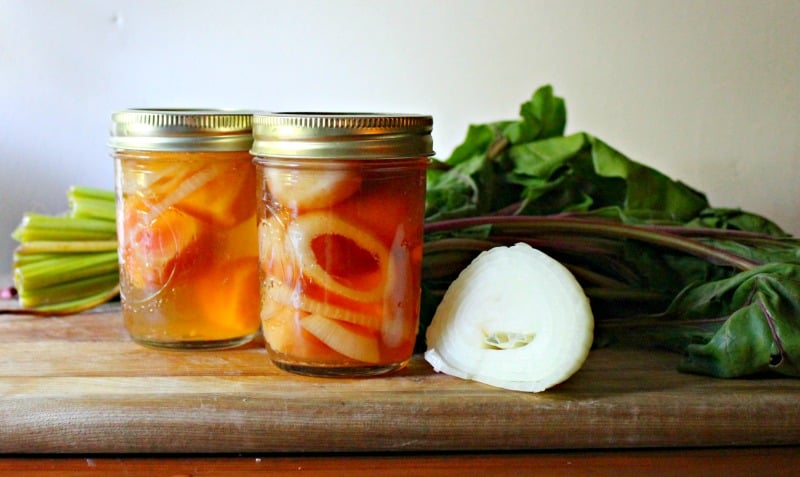 How to make pickled beets with honey