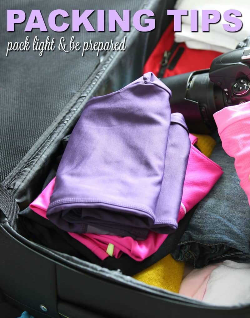 How to Pack Light While Traveling Prepared