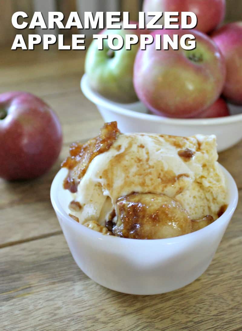 How to Make Caramelized Apple Topping