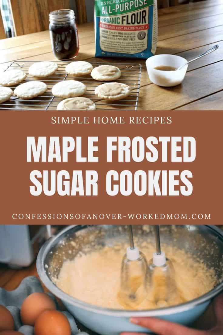 These easy sugar cookies with maple frosting are one of our favorite Christmas cookie recipes. Try this unique Vermont cookie recipe today.