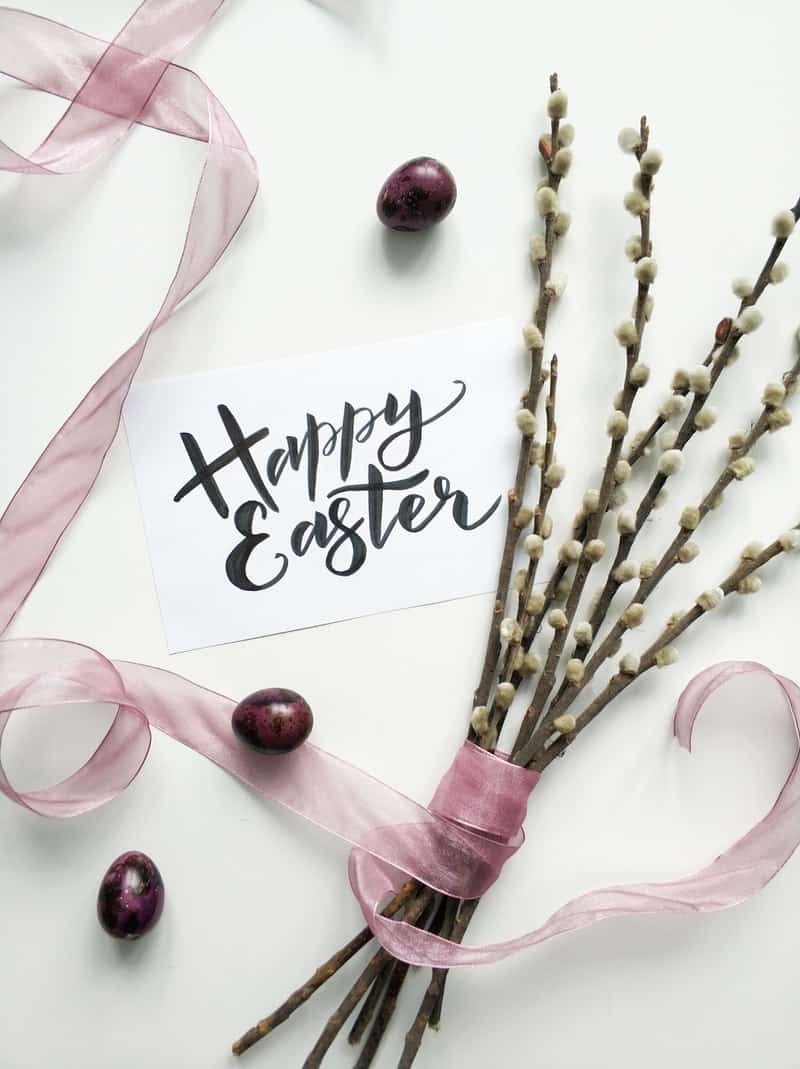 Waste and plastic free easter ideas