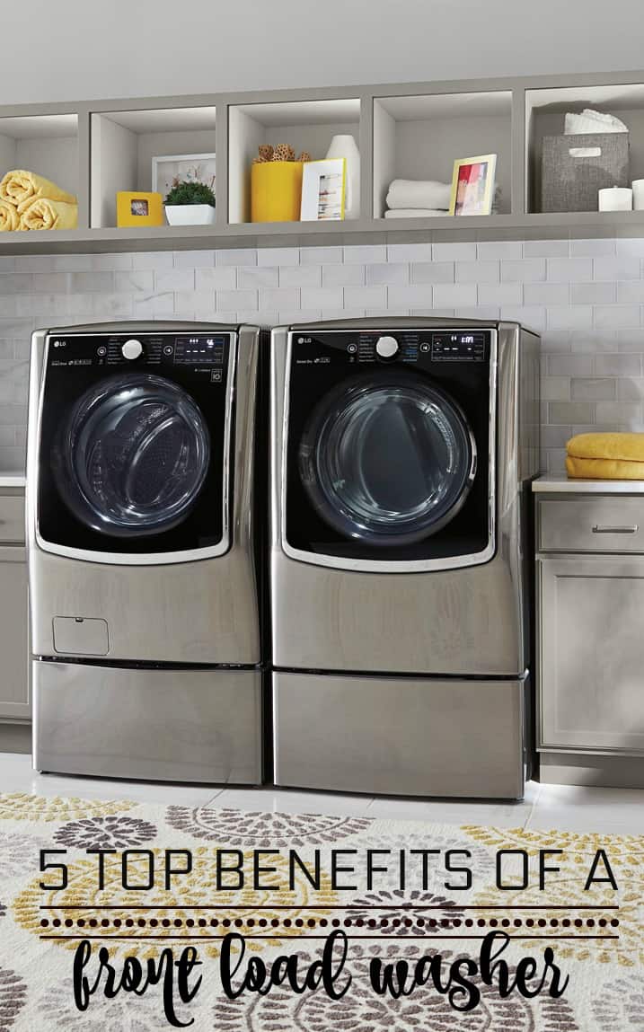 5 Important Benefits of a Front Load Laundry Center