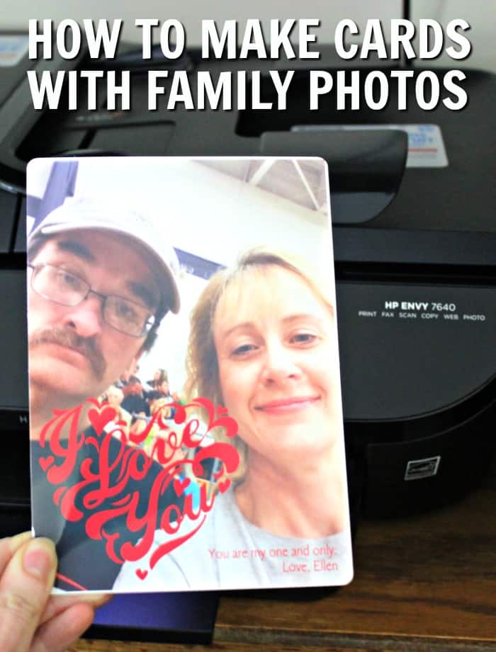 How to Make Cards Using Family Photographs