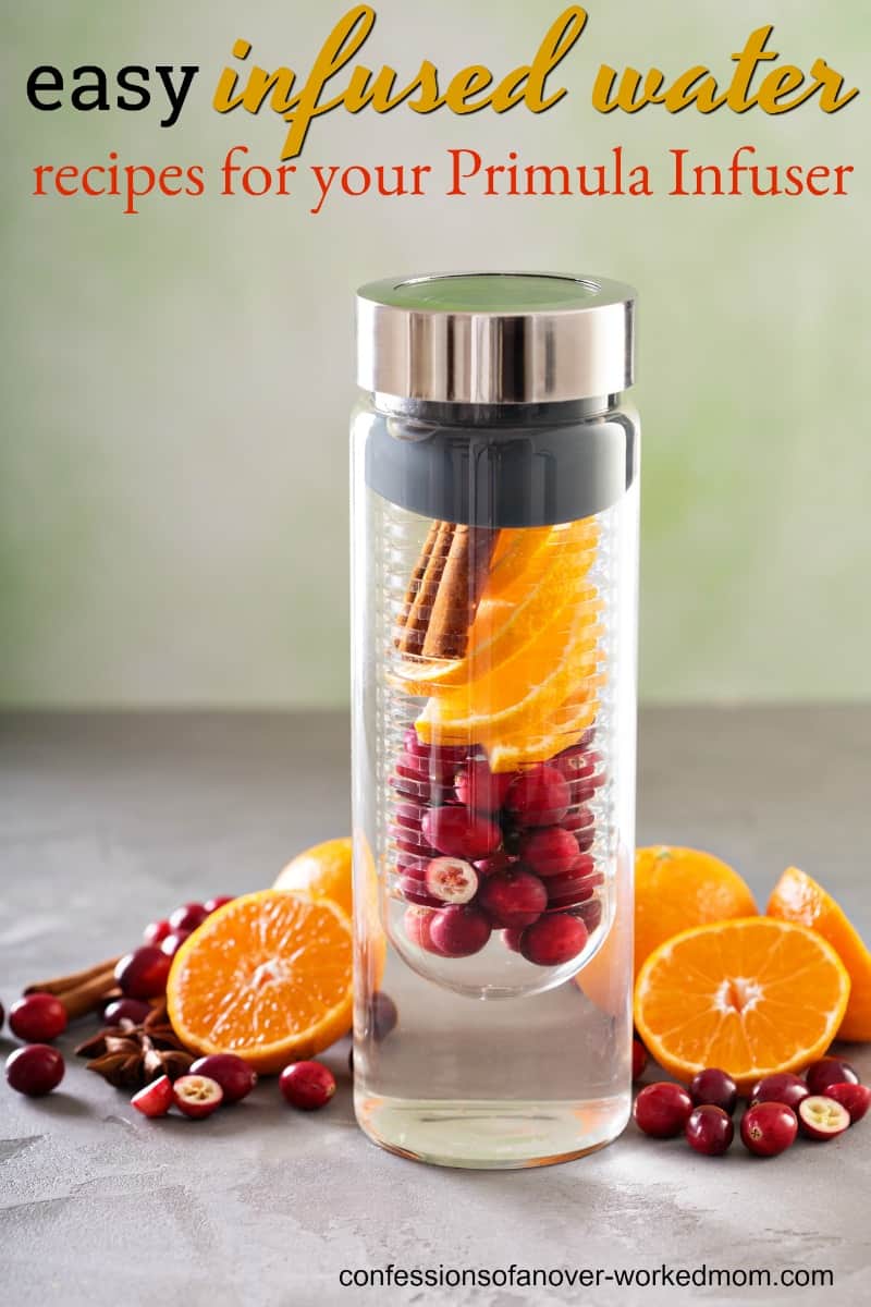 Make Your Own Flavor Infused Beverages [Primula Infuser Recipes]