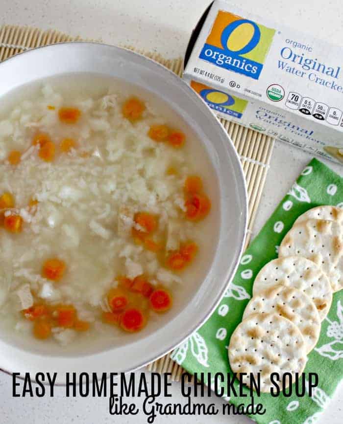 Easy Homemade Chicken Soup Recipe [Gluten Free]