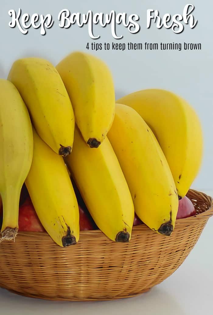 How To Keep Bananas Fresh So They Don't Turn Brown