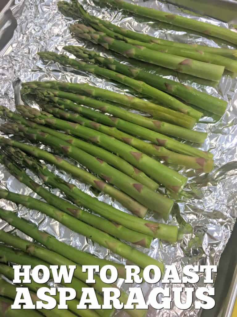 Easy Roasted Asparagus Lemon Recipe in the Oven