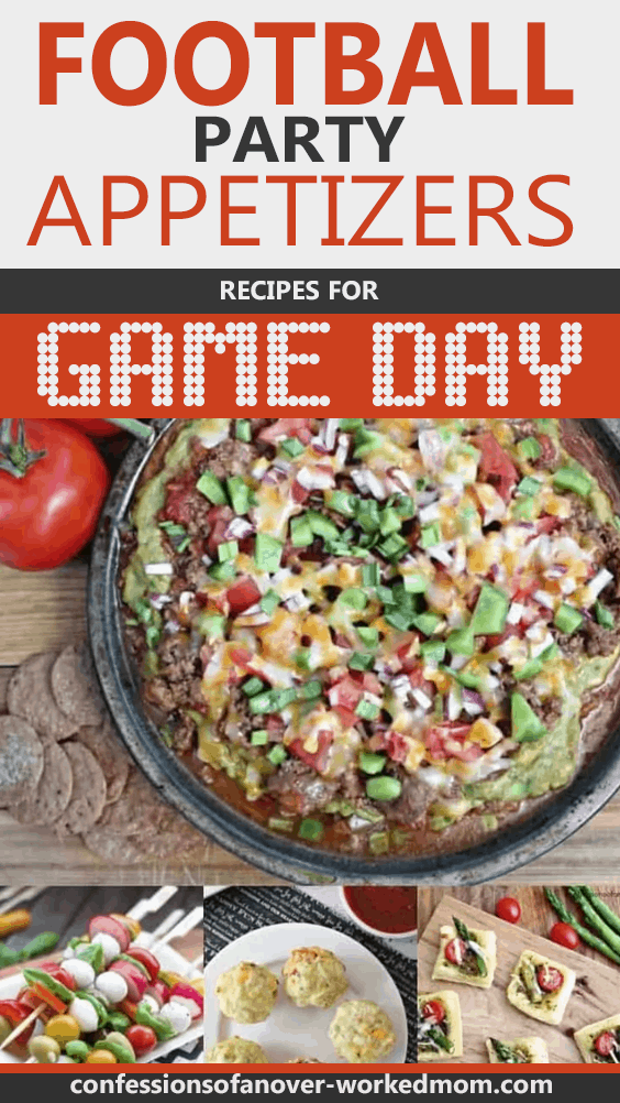 Football Party Appetizer Recipes for Game Day