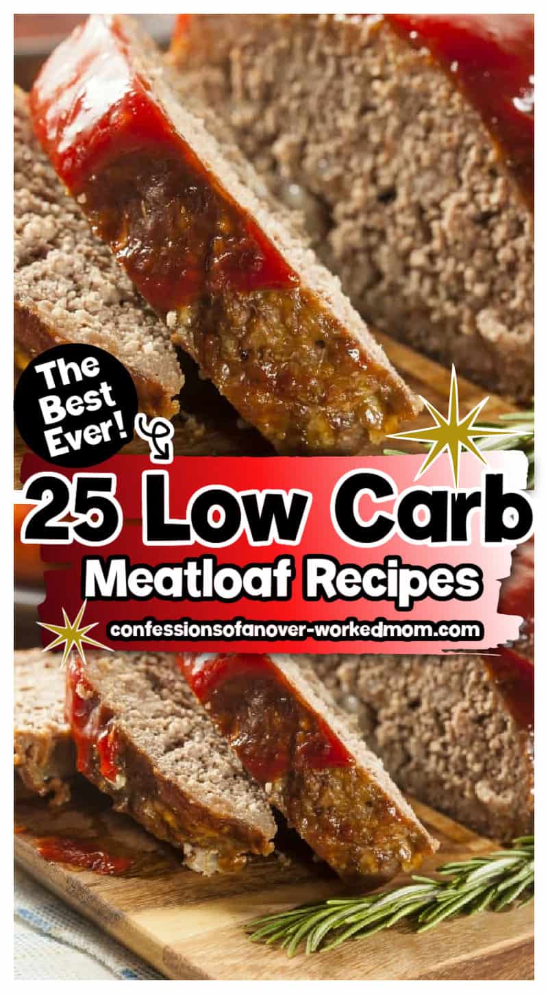 Have you been looking for a low carb meatloaf recipe? If you have, you have come to the right place! I love meatloaf but since I follow the Paleo diet and my daughter is gluten intolerant, many traditional meatloaf recipes just don't work for our family.