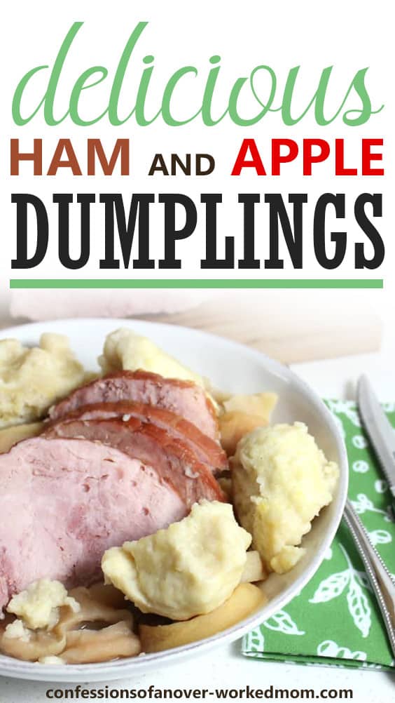 Schnitz un knepp recipe - Ham and apple dumplings #hamrecipe #PADutch
