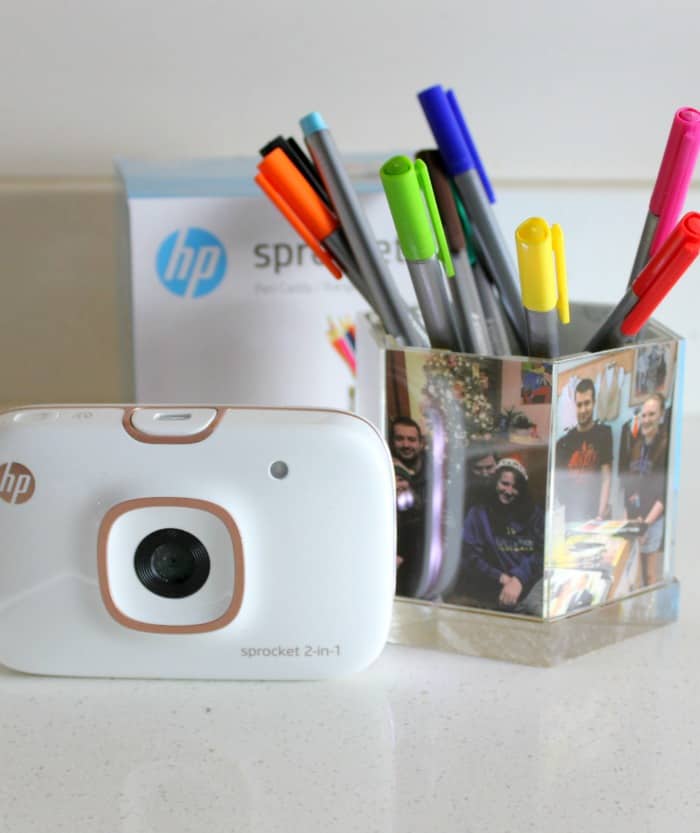 Photo Craft Ideas and How to Make a Pen Caddy