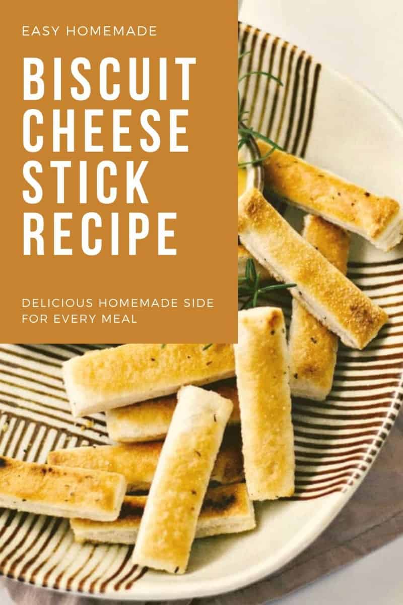 Biscuit Cheese Stick Recipe and Recipes Made with Biscuits