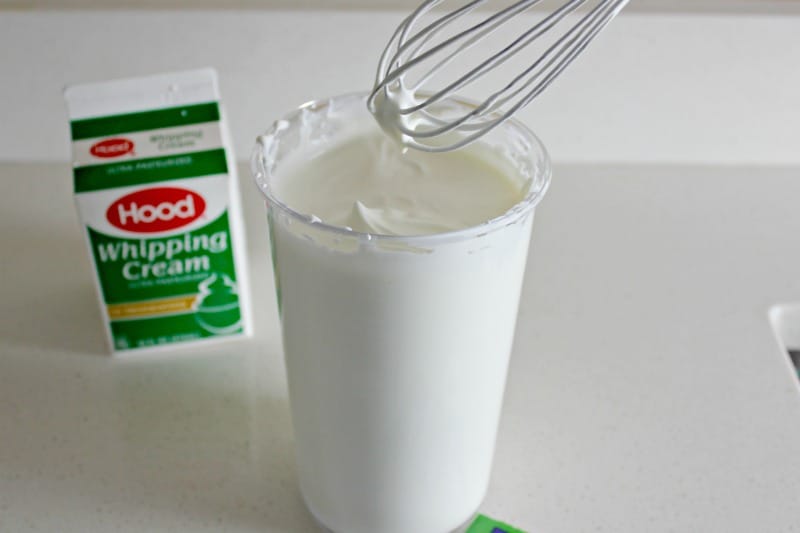 Making Real Whipped Cream for Desserts and Drinks