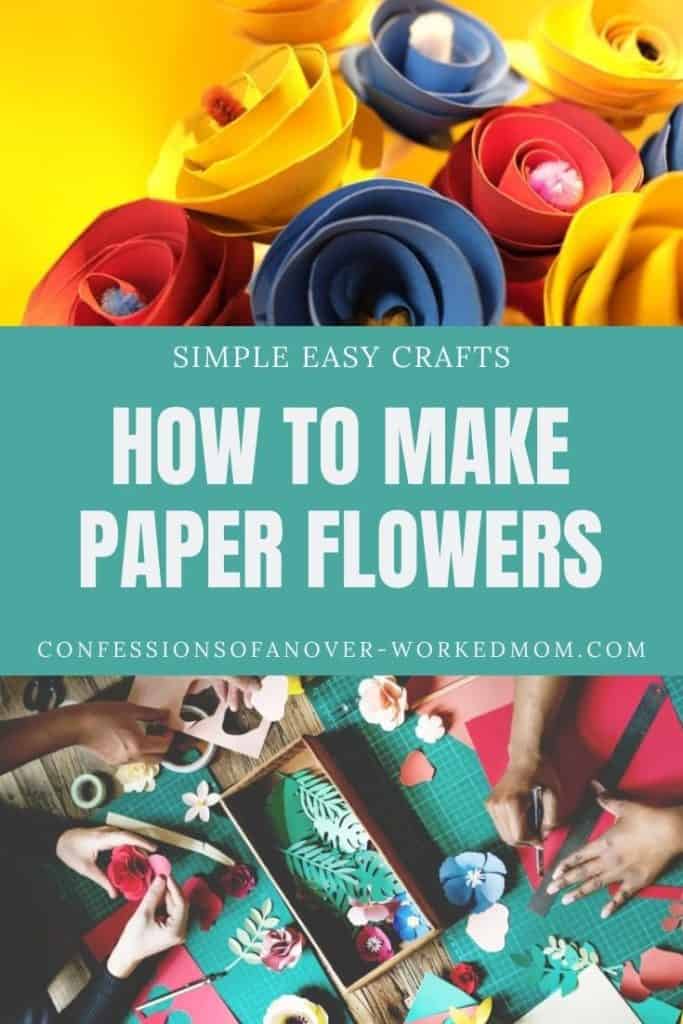 Diy How To Make Paper Flowers With Origami And Other Techniques