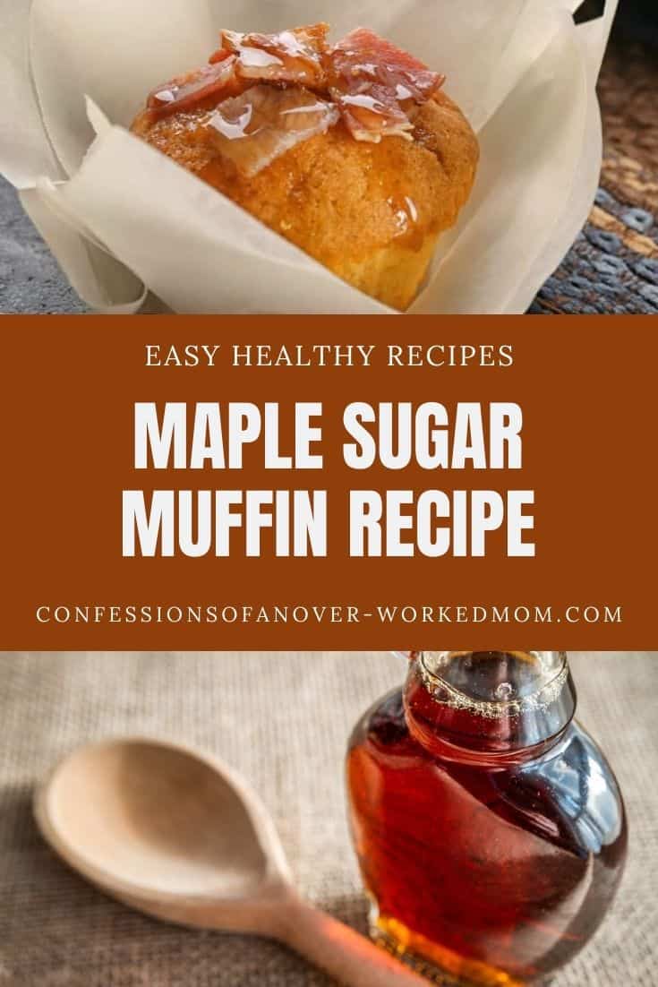 You're going to love these maple sugar muffins! Maple syrup muffins are one of my favorite springtime desserts. Try them today.
