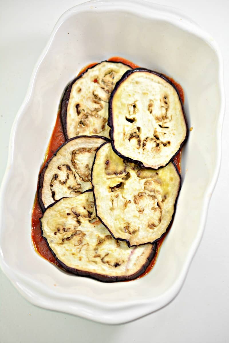 eggplant in marinara sauce