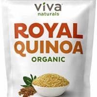 Viva Naturals Organic Quinoa, 4 LB Bag - The Finest 100% Royal Bolivian Whole Grain