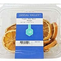 Jansal Valley All Natural Dried Sliced Oranges, 4 Ounce