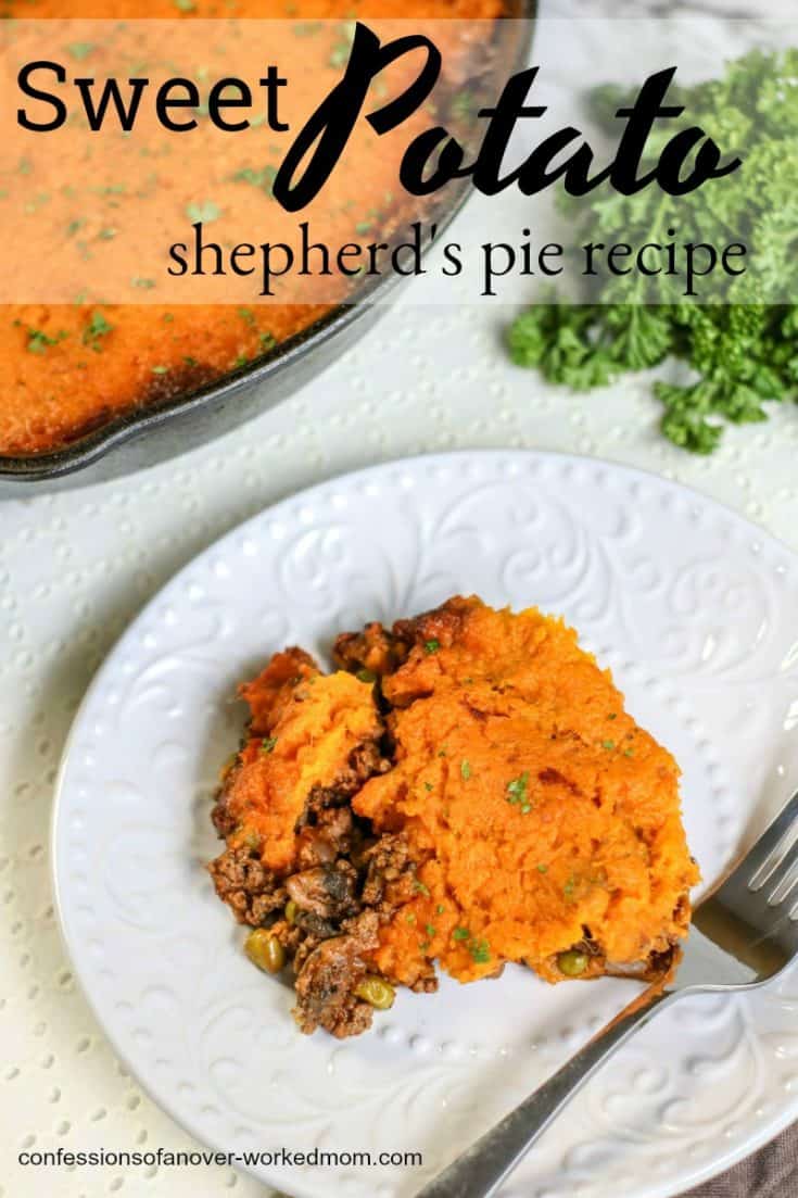 Sweet Potato Shepherds Pie Recipe