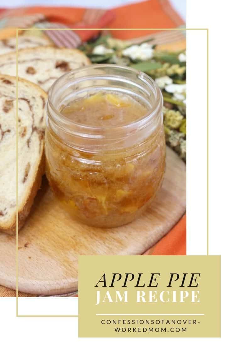 Apple Cinnamon Jam Recipe Using Fall Apples