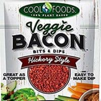 COOL FOODS, VEG BACON BIT+DIP, HICKORY, Pack of 12, Size 3 OZ - No Artificial Ingredients Dairy Free Gluten Free Vegan Wheat Free