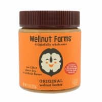 Wellnut Farms Rich and Creamy Non GMO Walnut Butter with Omega 3, Original, 11 Ounce