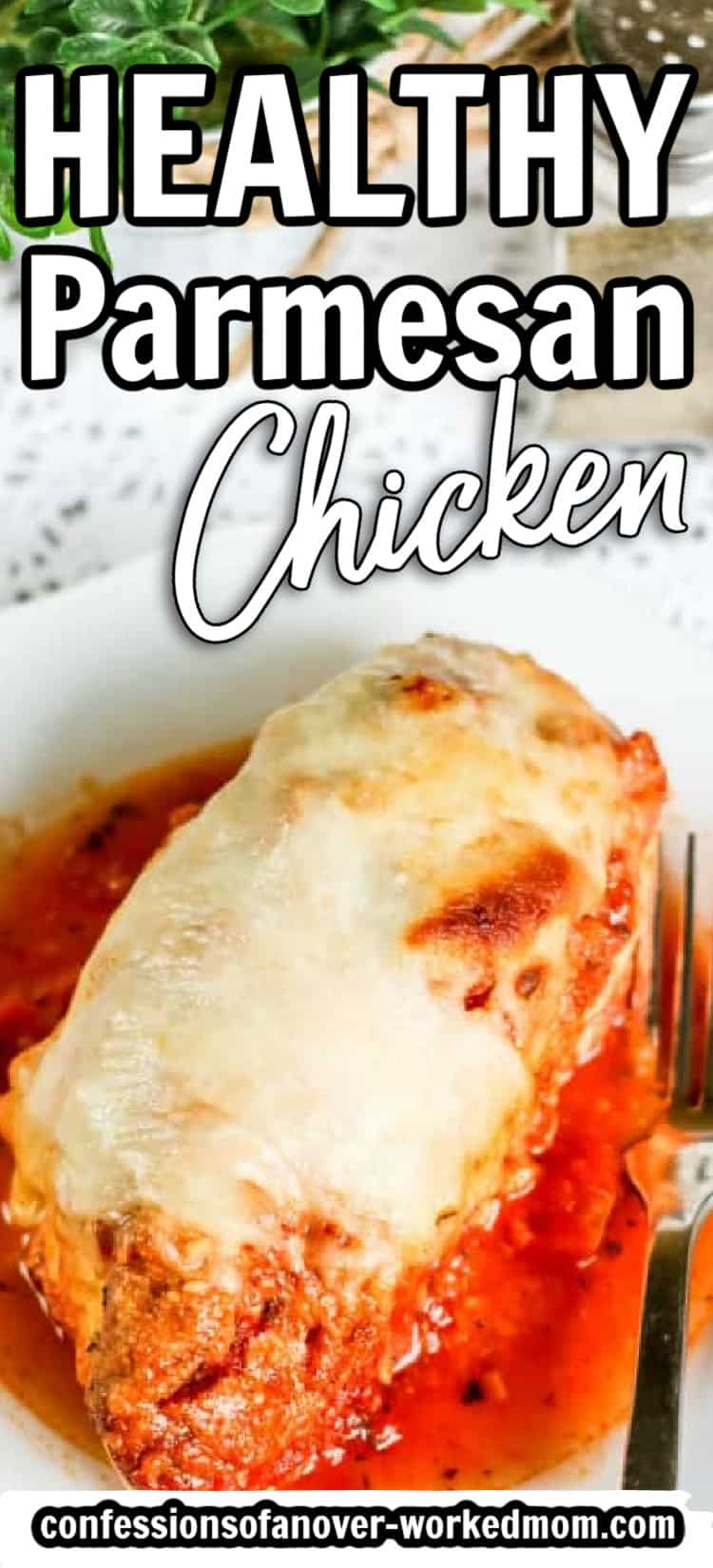 You are going to love this healthy Parmesan chicken recipe! A traditional crispy Parmesan chicken recipe is deep-fried and breaded.