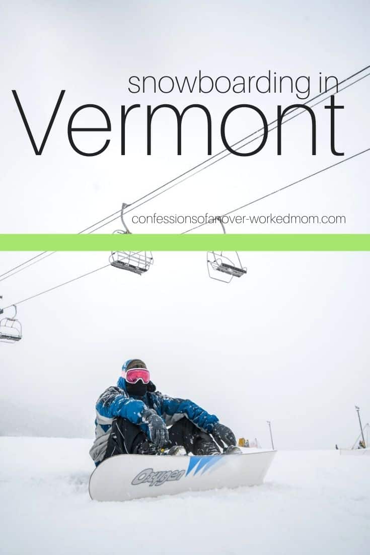 Snowboarding in Vermont for Beginners and Families #Vermont #snowboarding #vermontski #wintersports #Vermonttravel