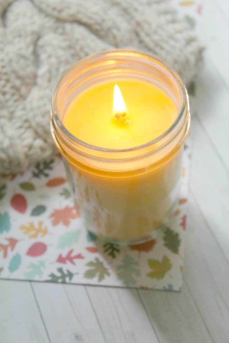 Mason Jar Candle Ideas using a Ylang Ylang Scent