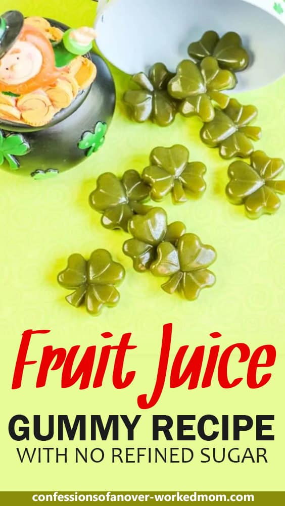 Fruit Juice Gummy Recipe With No Refined Sugar