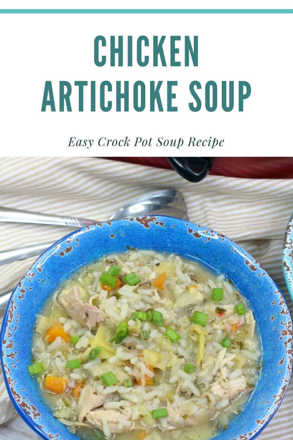 Chicken Artichoke Soup With Rice - Crock Pot